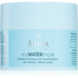 MIYA Cosmetics myWATERmask masca pentru hidratare intensa pentru fata si zona ochilor 50 ml
