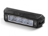 Stroboscop Auto Profesional 4 LED Galben 9W, 10-30V, 19 Moduri Blit, Omologare ECE R65, IP68, 11.6cm