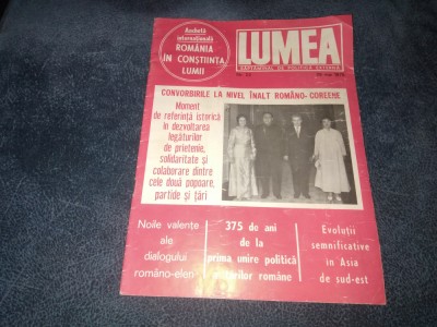 REVISTA LUMEA 29 MAI 1975 foto