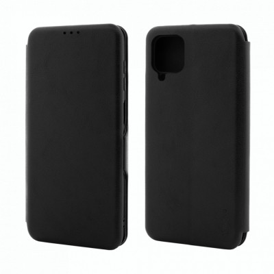Husa de protectie Vetter pentru Samsung Galaxy A12, Flip Series, Black foto