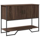 VidaXL Măsuță consolă, stejar maro, 100x35x74,5 cm, lemn prelucrat