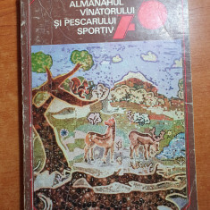 almanahul vanatorului si pescarului 1976