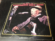 [Vinil] Mississippi John Hurt - The Best Of - gatefold - album pe vinil - 2LP foto