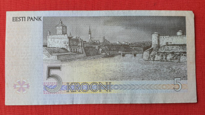 5 krooni 1994 - Bancnota Estonia foto