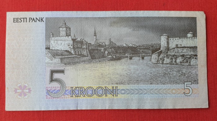 5 krooni 1994 - Bancnota Estonia