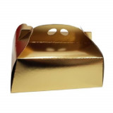 Cutii pentru Tort Model Auriu CT3, 24x35 cm, 25 Buc/Bax, Carton Duplex - Ambalaje Patiserie
