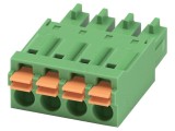 Conector mufă 4 pini, 3,81 mm