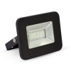 Proiector 10W LED alb 6000K slim negru IP65