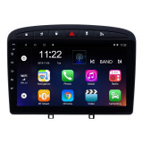 Navigatie Auto Multimedia cu GPS Peugeot 308 408 (2008 - 2020), Android, Display 9 inch, 2GB RAM +32 GB ROM, Internet, 4G, Aplicatii, Waze, Wi-Fi, USB