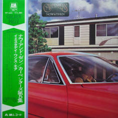 Vinil LP "Japan Press" Carpenters ‎– Now & Then (VG++)