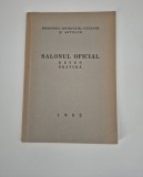 Carte veche Salonul Oficial 1932 Desen Gravura