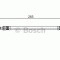 Conducta / cablu frana VW JETTA III (1K2) (2005 - 2010) BOSCH 1 987 481 518