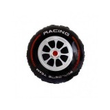 Balon folie rotund roata RACING 45 cm