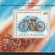 Romania ,100 de ani Mocicleta ,nr lista 1134.