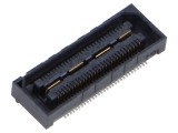 Conector PCB-PCB mamă PIN 60 0,5mm QSH aurit SMT 2A - SAMTEC