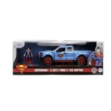 JADA DC SET FIGURINA METALICA SUPERMAN SI MASINUTA 2017 FORD F 150 RAPTOR SCARA 1: 32