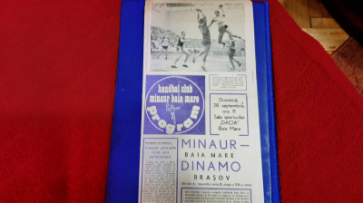 program Minaur Baia Mare - Dinamo Brasov foto