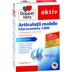 Articulatii Mobile Glucozamina 1200 Aktiv 30cpr