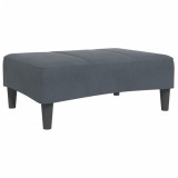 Cumpara ieftin Taburet, gri inchis, 77x55x31 cm, catifea