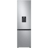 Combina frigorifica Samsung RB38C634DSA/EF, clasa energetica D, 386L, H 203 cm, Racire totala, NoFrost, Argintiu
