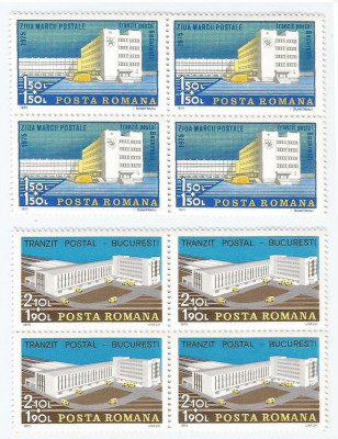 |Romania, LP 899/1975, Ziua marcii postale romanesti, bloc 4, MNH foto
