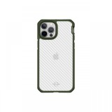 Husa iPhone 13 Pro Max IT Skins Hybrid Tek Green &amp; Transparent