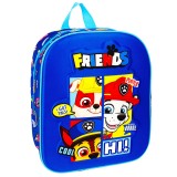 Ghiozdan Paw Patrol pentru gradinita, 1 compartiment, albastru, 28x10x33 cm