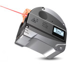 Ruleta cu laser, cu banda digitala din otel, cu infrarosu, reincarcabil 5M + 40M