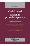 Codul penal. Codul de procedura penala. Legile de executare Act.1 Septembrie 2024