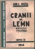Ion .I.Mota-Cranii de lemn