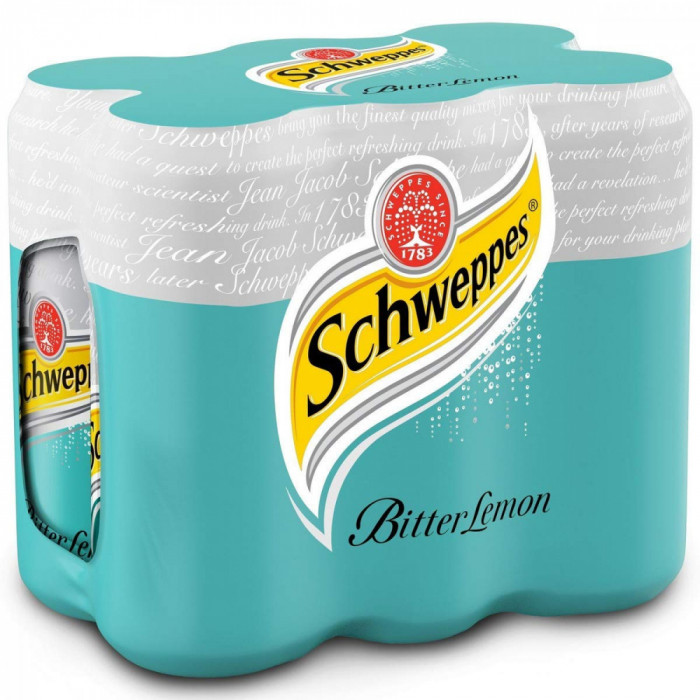 Bax 6 Buc Schweppes Bitter Lemon 330ML