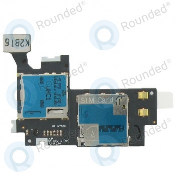 Samsung Galaxy Note 2 (N7100) Card SIM, modul micro SD foto