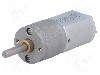 Motor DC, 12V DC, 1.6A, 72rot./min, POLOLU, 195:1 METAL GEARMOTOR 20DX44L MM 12V CB