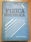 Fizica Statistica de L.d. Landau E.m. Lifsit