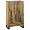 VidaXL Highboard cu sertar Maro 60 x 33 x 100 cm Lemn masiv de mango 4017966