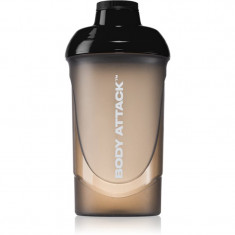 Body Attack Shaker shaker pentru sport nu conține BPA culoare Black 600 ml