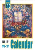 Calendar Luah 5771, 2010-2011