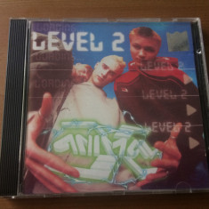 animal x level 2 2001 cd disc muzica dance pop house Nova Music rec. 2001 VG+