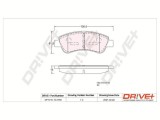 Dr!ve+ DP1010.10.0758 set placute frana,frana disc