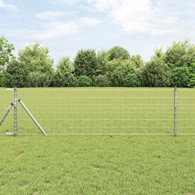 Gard Euro 1.2x10 m Oțel galvanizat foto