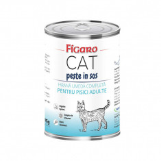 HRANA UMEDA PENTRU PISICI FIGARO CAT PESTE IN SOS CONSERVA 415G