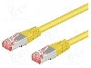 Cablu patch cord, Cat 6, lungime 0.5m, S/FTP, Goobay - 68299