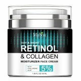 Crema de fata Mabox Retinol &amp;amp; Collagen Day &amp;amp; Night Acid Hialuronic 5% Colagen Retinol (Vitmaina A) Unt de Shea Aloe Vera Ulei de Jojoba hitrat