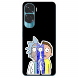 Husa compatibila cu Honor 90 Lite 5G Silicon Gel Tpu Model Rick And Morty Connected