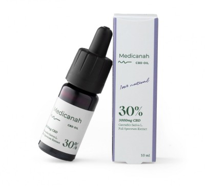 Ulei de Canabis CBD 30%, 3000mg, Full Spectrum, Premium, 10ml foto