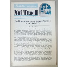 NOI TRACII , REVISTA FONDATA DE JOSIF CONSTANTIN DRAGAN , NR.46 , 1978