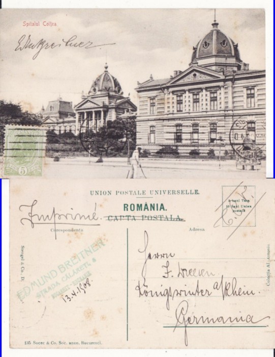 Bucuresti- Spitalul Coltea-TCV