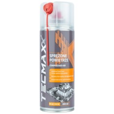 Spray auto, pentru curatare dispozitive electrice, cu aer comprimat, Tecmaxx, 400 ml