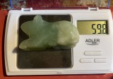 FENG SHUI DIN JAD/ ECHILIBRARE ENERGETICA FIGURINA ANUL SOBOLANULUI/JAD,62X33 mm