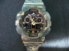 Ceas Sport Casio G-SHOCK GA-100 -ARMY Camouflage NOU CRONOGRAF ACTIV ! VERDE !, Analog &amp; digital, Alarma